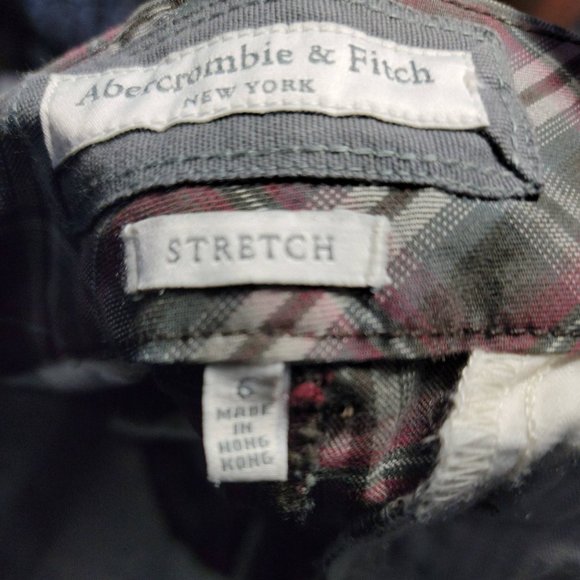 Vintage Abercrombie and Fitch New York Plaid Bermuda Shorts Size 6 - Picture 11 of 16